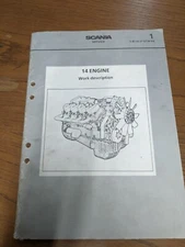 Scania Service 14 Engine Work Description Manual