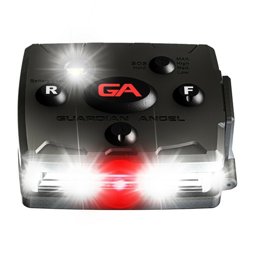 LED Safety Light – Guardian Angel Micro Clip-On for Police, Runners, Cyclists - Picture 14 of 43