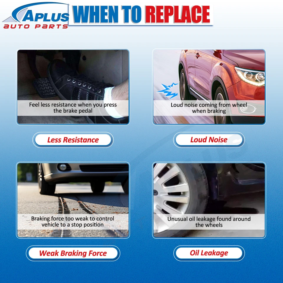 2x Rear Brake Caliper For Chevy Silverado 1500 Tahoe GMC Sierra Yukon Cadillac — 第 4/4 张图片