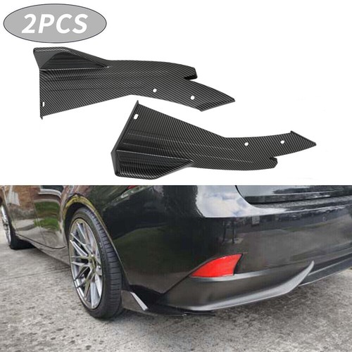 For Chevy Camaro SS RS LT Carbon Fiber Style Rear Bumper Lip Diffuser ...