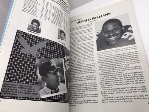 Alabama Vs Auburn • Nov 30 1985 • Game Day Football Program #VG# - 第 5/5 張圖片