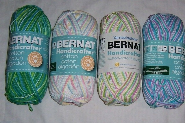 Bernat Handicrafter Geometric Emerald Energy Green 12 Oz 100 Cotton Worst Wt 4 For Sale Online Ebay