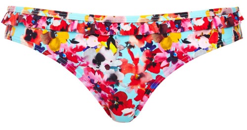 JOHN LEWIS Rio Floral Frill Bikini Bottoms Briefs - BNWT - RRP £18 UK Size 12 - Picture 2 of 2
