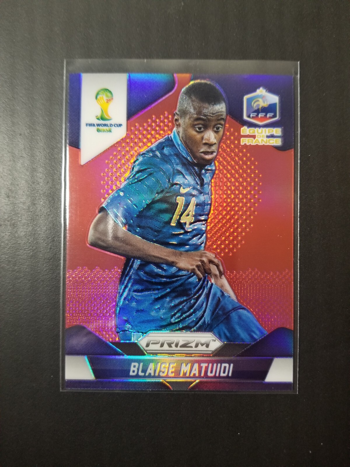 2014 Panini Prizm World Cup - Red Prizms #80 Blaise Matuidi /149