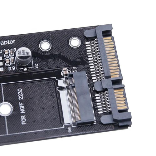 M.2 NGFF to SATA3 Adapter Card M2 NGFF SSD to SATA3 Converter Interface M0P5 - Afbeelding 5 van 8