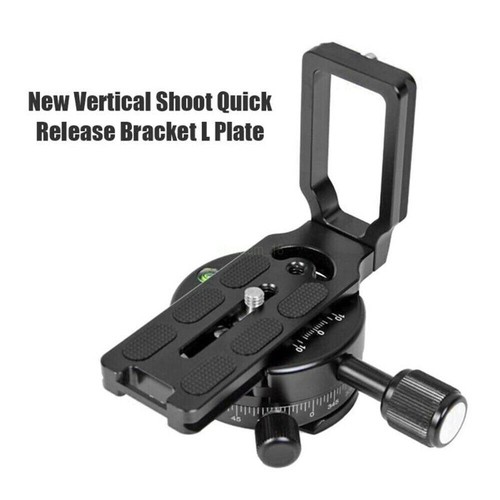 Universal L-Bracket Quick Release Plate for DSL.R Camera Arca Swiss Tripod AU - Picture 8 of 34