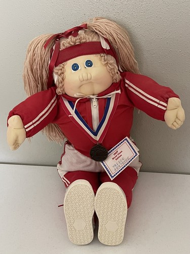 1984 Olympic Xavier Roberts Original Soft Sculpture Cabbage Patch Doll Adoption - Bild 7 von 12