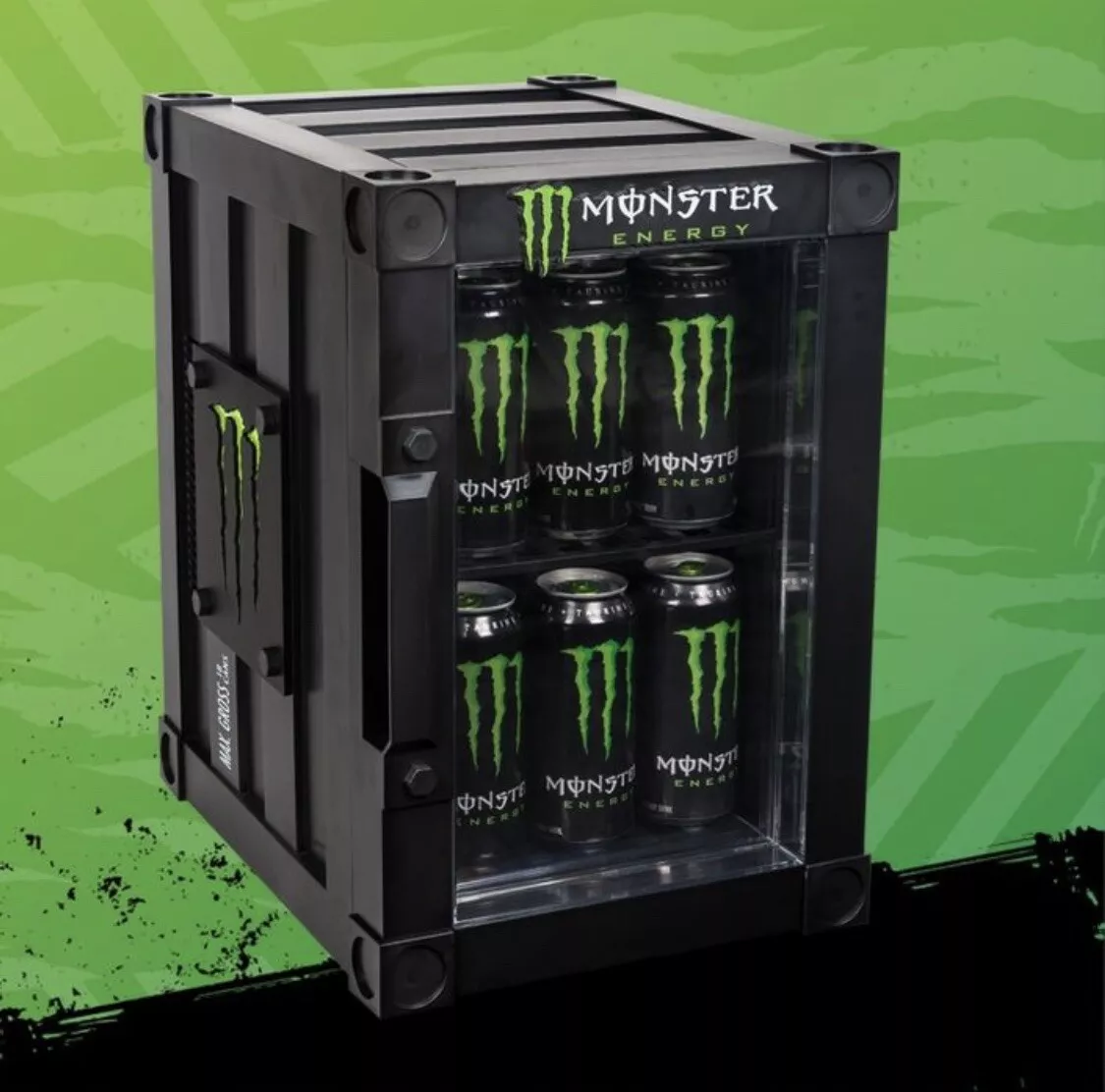 MONSTER ENERGY MINI FRIDGE COOLER REFRIGERATOR W/STAND Red Bull for Sale in  Santa Ana, CA - OfferUp