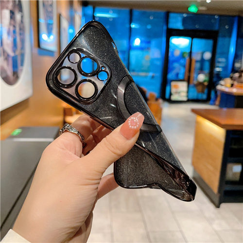 Glitter Bling Shockproof Magnetic Cover For iPhone16 15 14 13 12 11Pro+Lens Film - Picture 11 of 29