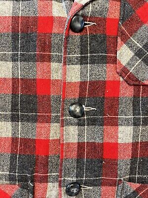 VINTAGE 1940s HERCULES FLANNEL SHIRT-JAC BY SEARS | eBay VINTAGE 1940s HERCULES FLANNEL SHIRT-JAC BY SEARS | eBay