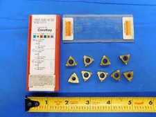9pcs NEW SANDVIK COROMANT R166.0G-16UN01-140 1020 TiN CARBIDE THREADING INSERTS
