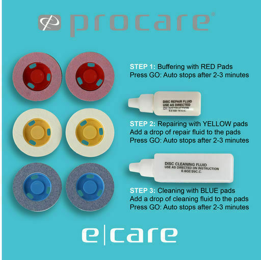 CD/DVD Repair Machine Motorized cleaning and polishing 4710713004085