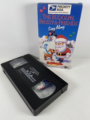 The Rudolph, Frosty & Friends Sing Along (VHS, 1996) F.H.E Golden Books