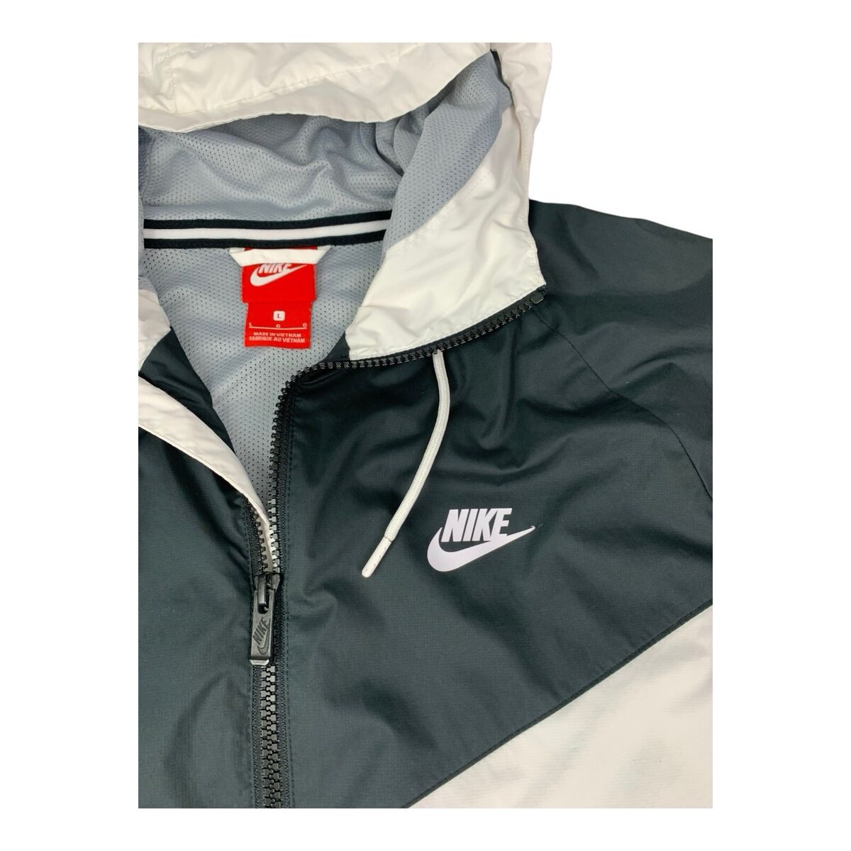 Nike Windrunner Men's Mesh Lined Jacket 727324-101 Black Nike Windrunner Men's Mesh Lined Jacket 727324-101 Black