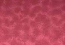 By 1/2 Yd Dark Pink Red Tone on Tone Cotton Quilt BTHY Blender Fabric