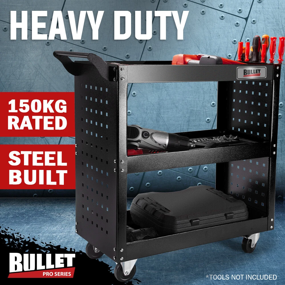 BULLET Tool Trolley Cart Workshop Trolly on Wheels Mobile Work