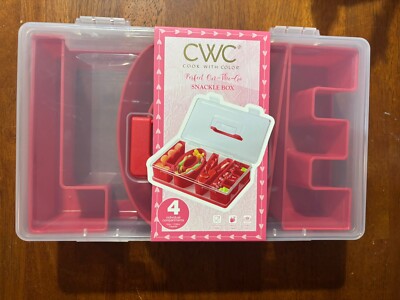 Valentines LOVE Snackle Box Cook With Color Red Target NEW