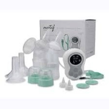 Motif Duo On the Go Double Breast Pump Lightweight Quiet Portable Rechargeable