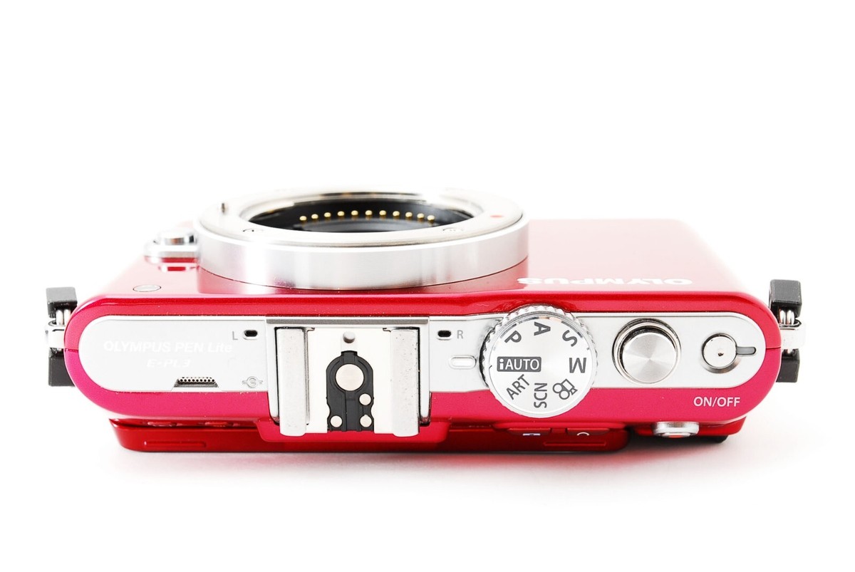 OLYMPUS E−PL3 E-PL3 RED Amazon.com : OM SYSTEM OLYMPUS PEN E-PL3 14-42mm 12.3 MP
