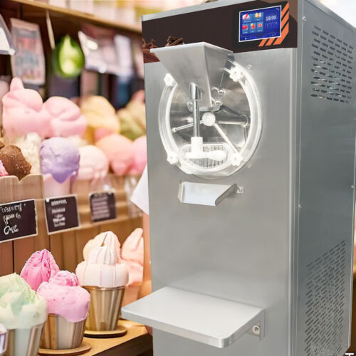 Wixkix Hard Ice Cream Machine 48L/H Gelato Batch Freezer Air Cooling Sorbet 220V - Picture 2 of 16