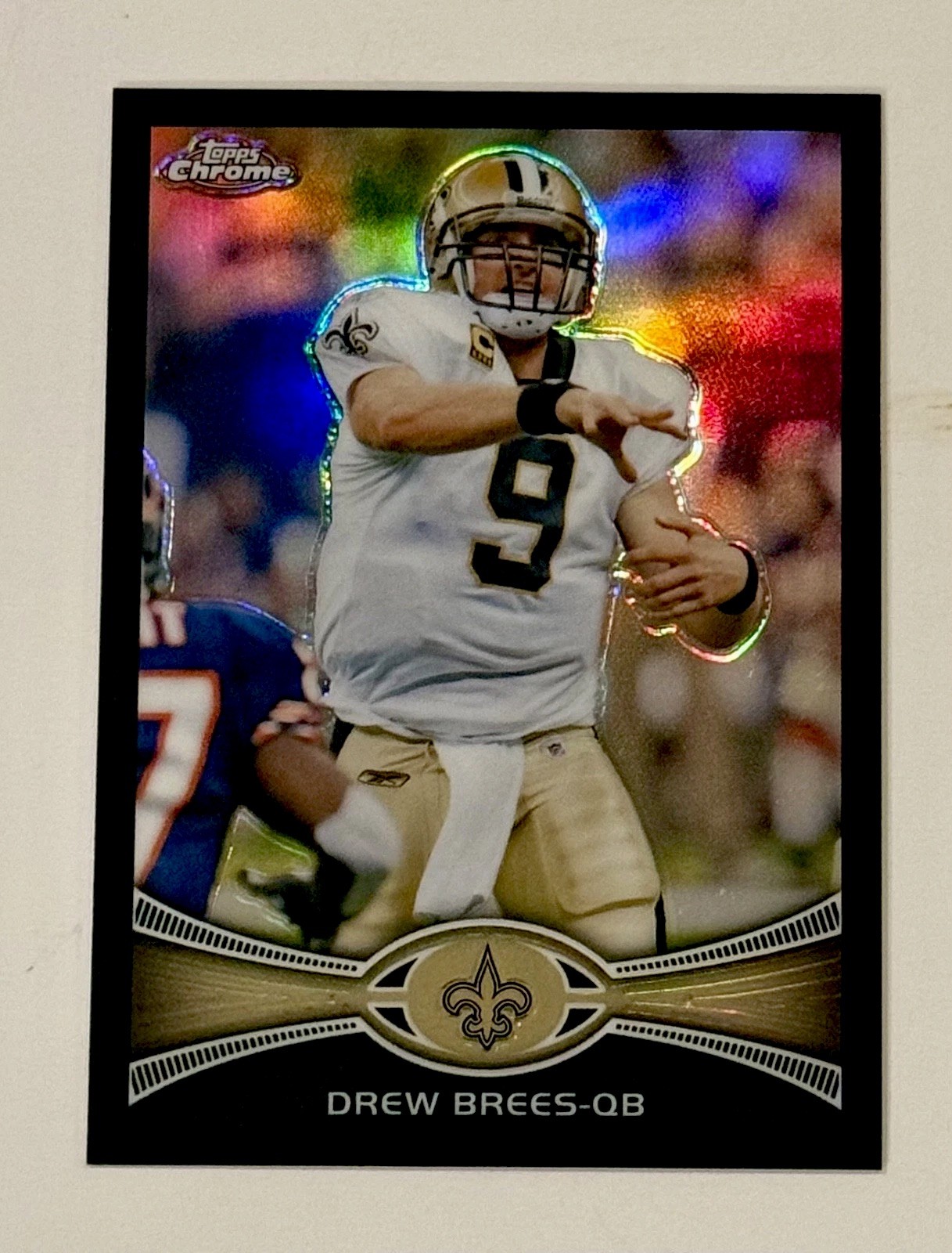 2012 Topps Chrome Black Refractors #100 Drew Brees SP REF HOF Numbered /299