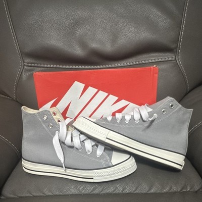 Converse Throwback  Gray Canvas High Top Men's Sneakers US 9.5