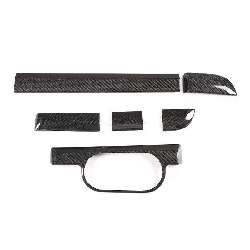 Tablero de instrumentos interior de fibra de carbono para Porsche 718 Cayman 2016-2020 Foto 2 de 4
