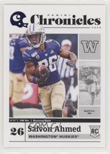 2020 Panini Chronicles Draft Picks Blue Salvon Ahmed #15 1x9