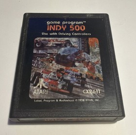 Indy 500 (Atari 2600, 1978) Cleaned & Tested