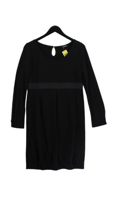 Max&Co A-Line Midi Dress L in Black