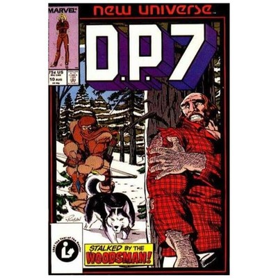 D.P. 7 #10 Marvel comics VF+ [r''
