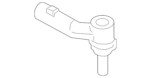 Genuine Volkswagen 2018-2024 Atlas Atlas Cross Sport Outer Tie Rod 3QF-423-811-C