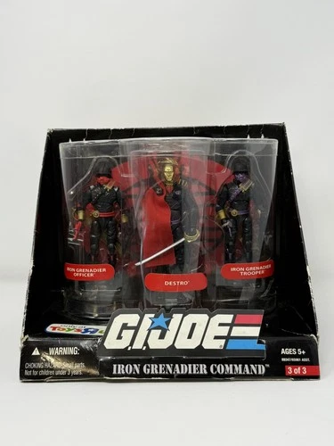 GI Joe 25th Anniversary IRON GRENADIER COMMAND SET TOYS R Us Exclusive