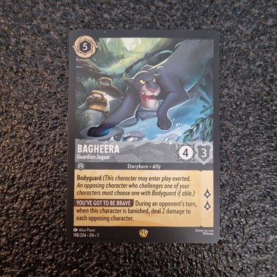 Bagheera Guardian Jaguar - 198/204 - Archazia's Island - Legendary - Lorcana