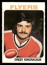 1975-76 O-Pee-Chee #389 Orest Kindrachuk -NM