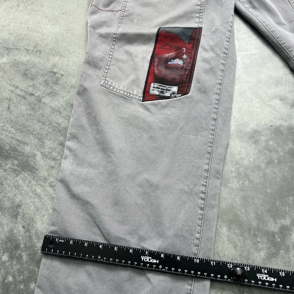Pantalones de mezclilla vintage Ecko Unltd gris colección Marvel Daredevil talla 40 Foto 3 de 4