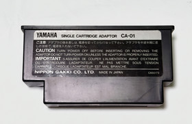 Vintage Yamaha CA-01 Single Cartridge Adaptor for CX5M MSX Computer - BOXED RARE