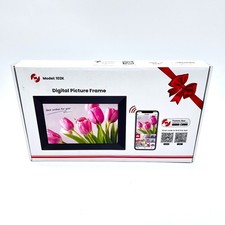 Brand New 10.1 Inch Display Digital Picture Frame Model 102K - Black