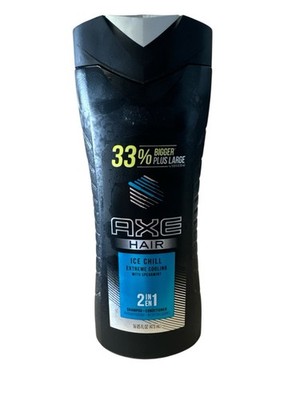 Axe Hair Ice Chill Extreme Cooling 2 in 1 Shampoo & Conditioner Spearmint Lemon