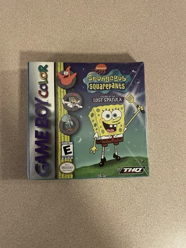 SpongeBob SquarePants: Legend of the Lost Spatula (Nintendo Game Boy Color)