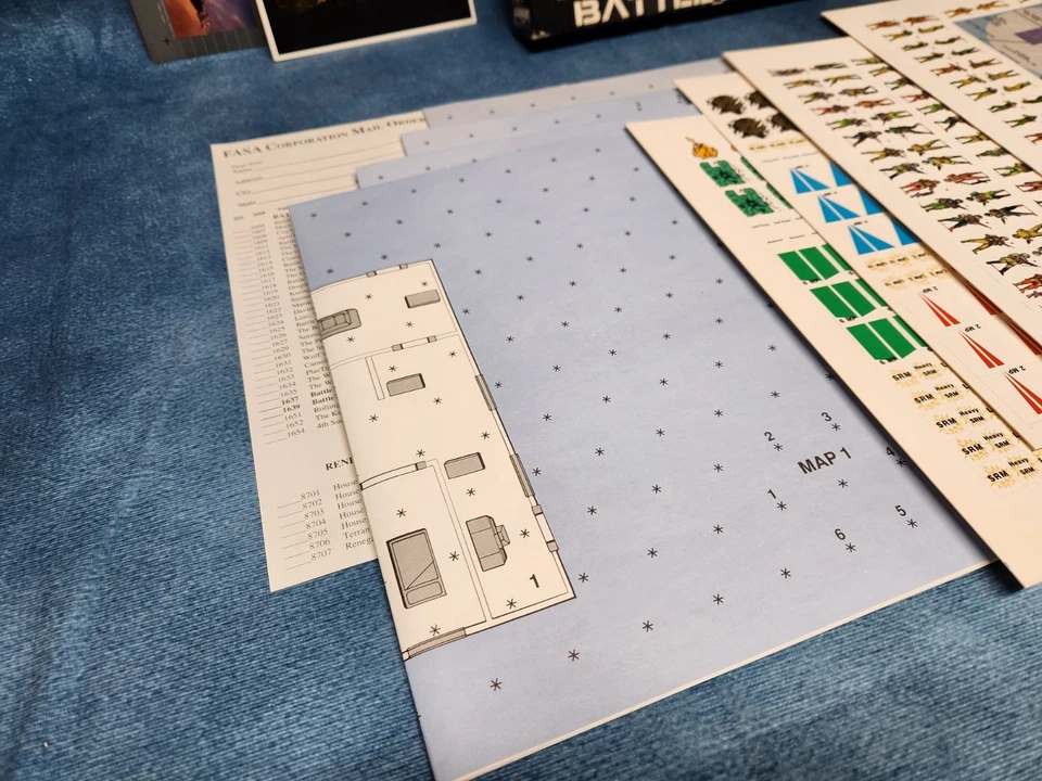 Battletech: Battletroops, Urban Man-to-Man Combat, 1637, FASA 1989 UNPUNCHED - Image 2 of 4