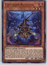 Crusadia Reclusia Ultra Rare 2019 Gold Sarcophagus Tin Mega Pack MP19-EN077 NM H