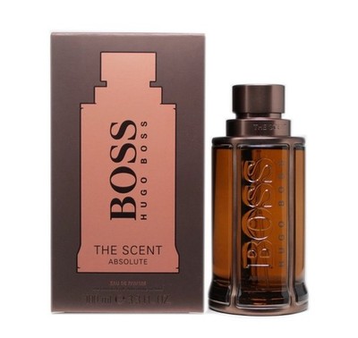 THE SCENT ABSOLUTE by Hugo Boss 100ml 3.3oz Eau de Parfum Spray NEW SEALED