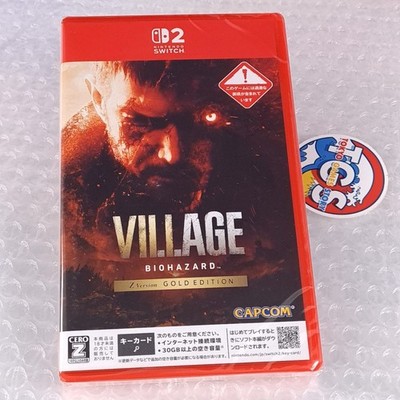 Biohazard Village Z Version [Gold Edition] Switch 2 Japan (KEY CARD) [Multi-Lang