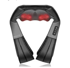 Nekteck Shiatsu Neck & Back Massager with Soothing Heat Electric Deep Tissue