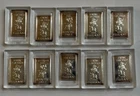 Lot of 10- I Gram MYTHICAL LION .999 Fine Silver Bars 2012 Limited Edition