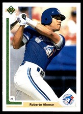 Roberto Alomar 1991 Upper Deck #763 Blue Jays MLB READ FREE SHIP AutographDen