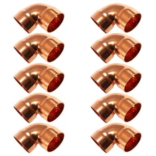 Appli Parts AP-C078B10 7/8 90 Degree Elbow Short Turn Copper pipe fittings CxC S