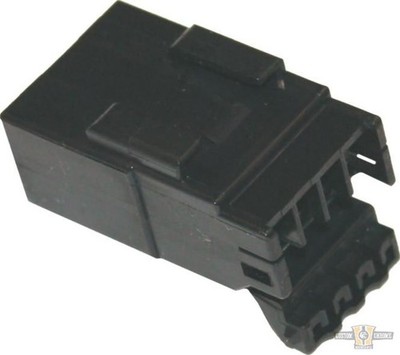 Multiblock Connector Gehäuse AMP 4 Kabel Schwarze Abdeckung Für Harley-Davidson