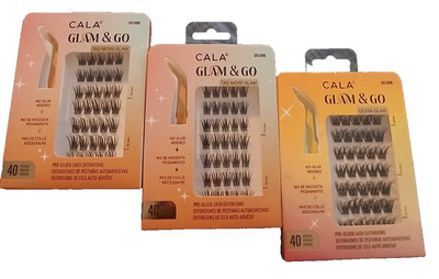 (3 pack) Cala Glam & Go   2 @ Tad More Glam   1 @ Ultra Glam Item #35305, #35306